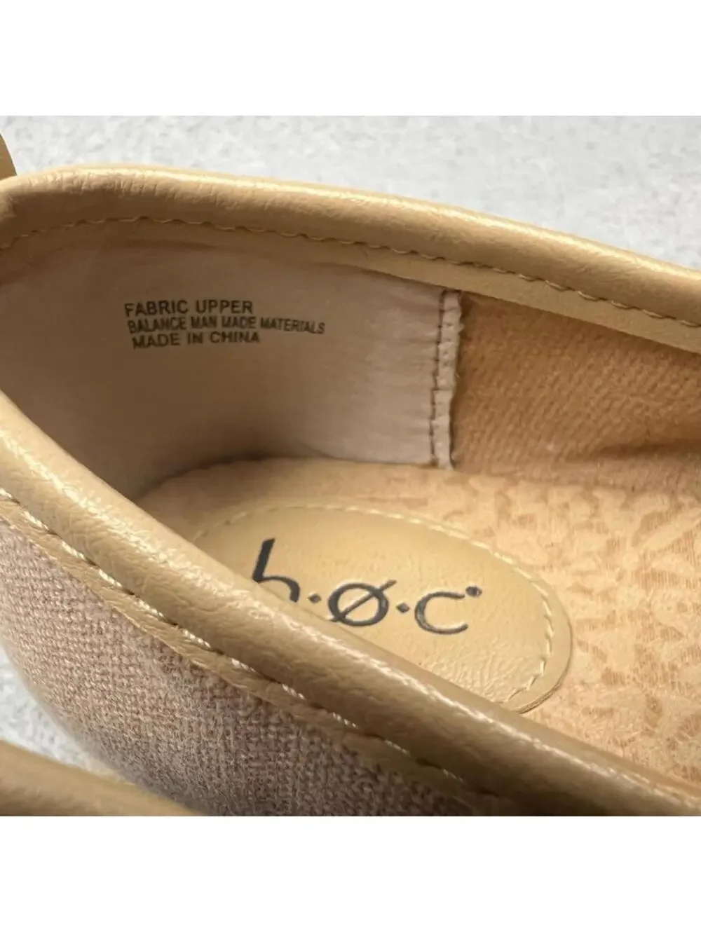 Born Concept B.O.C. Women's Fabric Mule Slide Slip On Shoes Size 8.5 M Casual